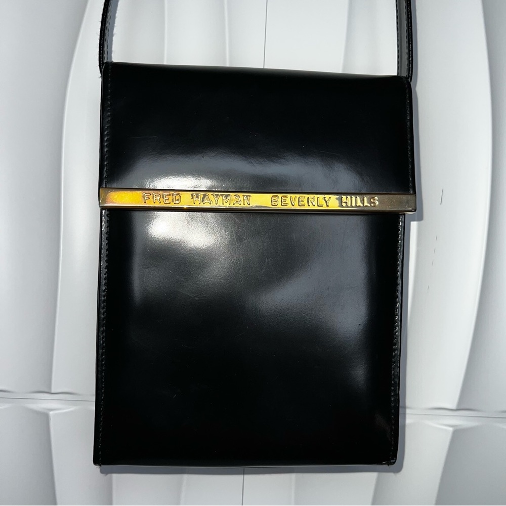 Fred Hayman Beverly Hills Leather Crossbody Bag